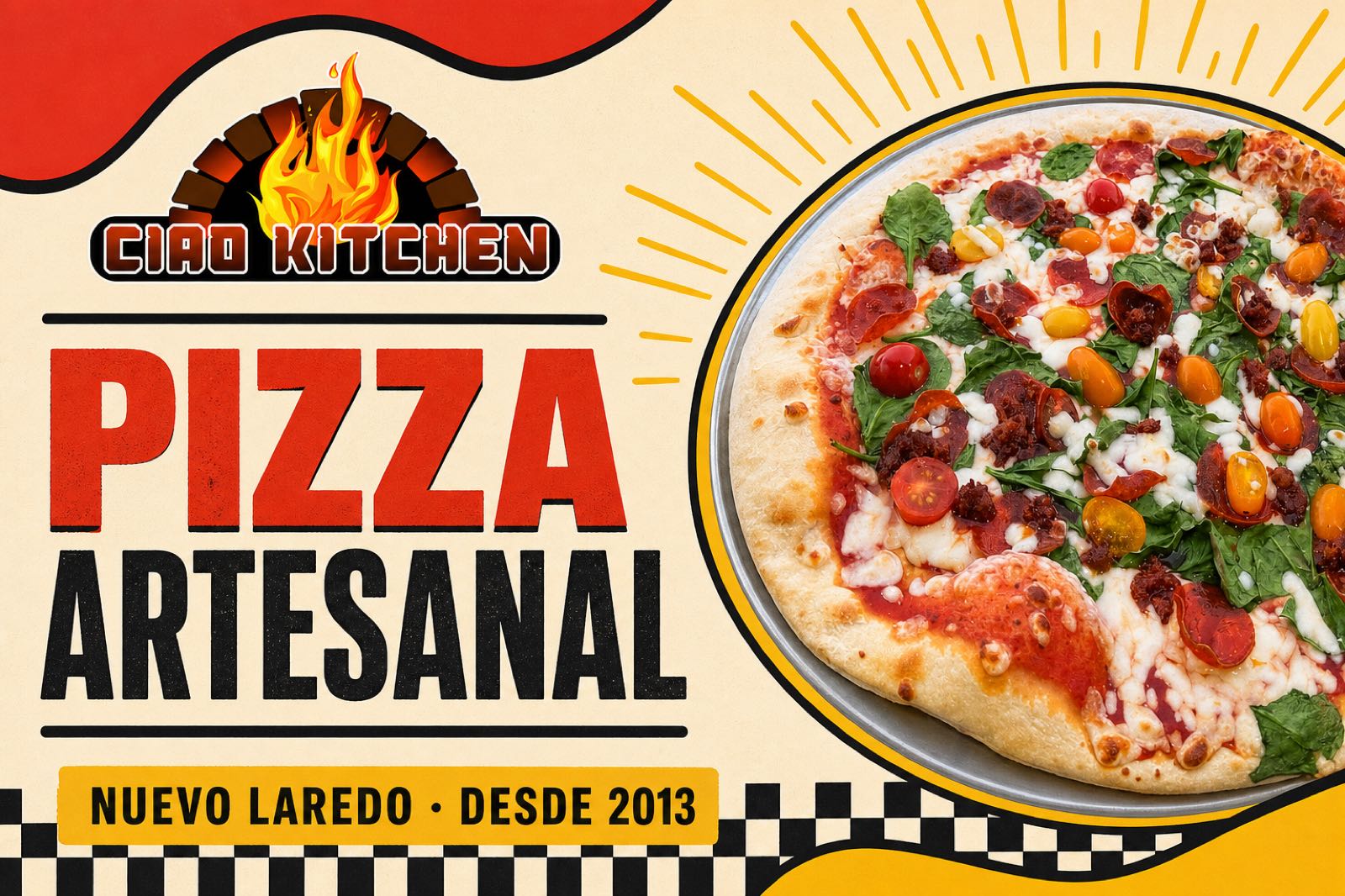 Portada del sitio de Ciao Kitchen